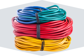 Cabos de cobre e alumínio